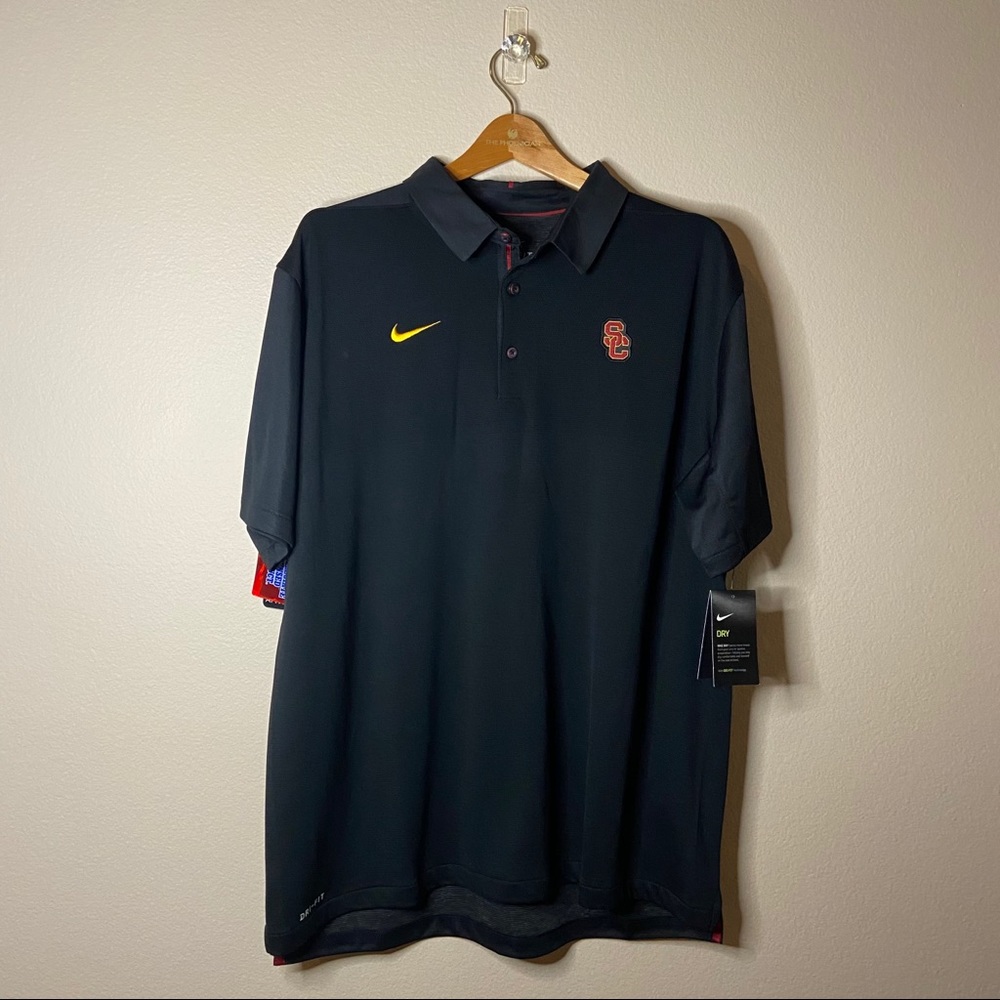NWT USC Nike Dry Fit Polo XL